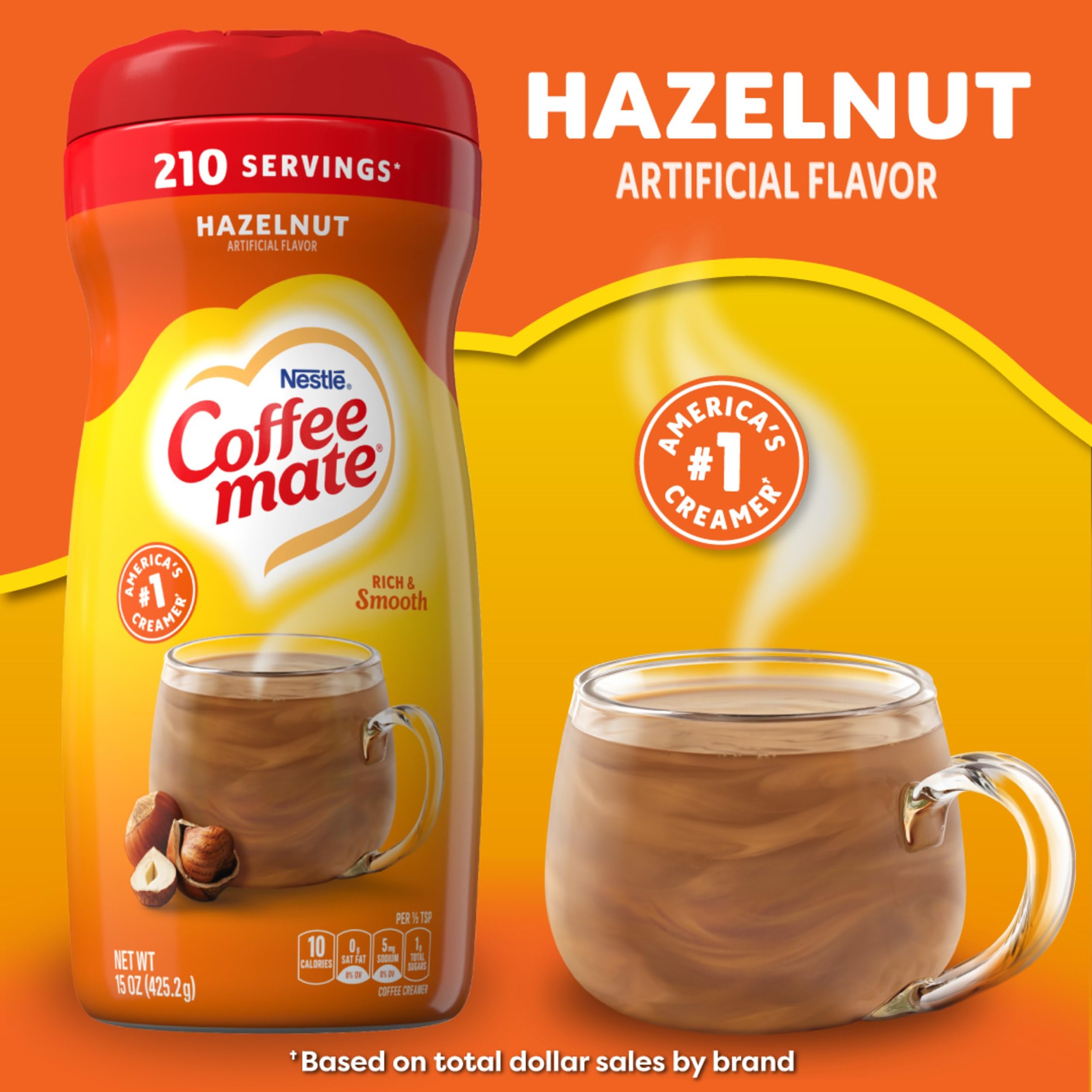 Amazon.co.jp: nes49400 – coffee-mateヘーゼルナッツCreamerパウダー