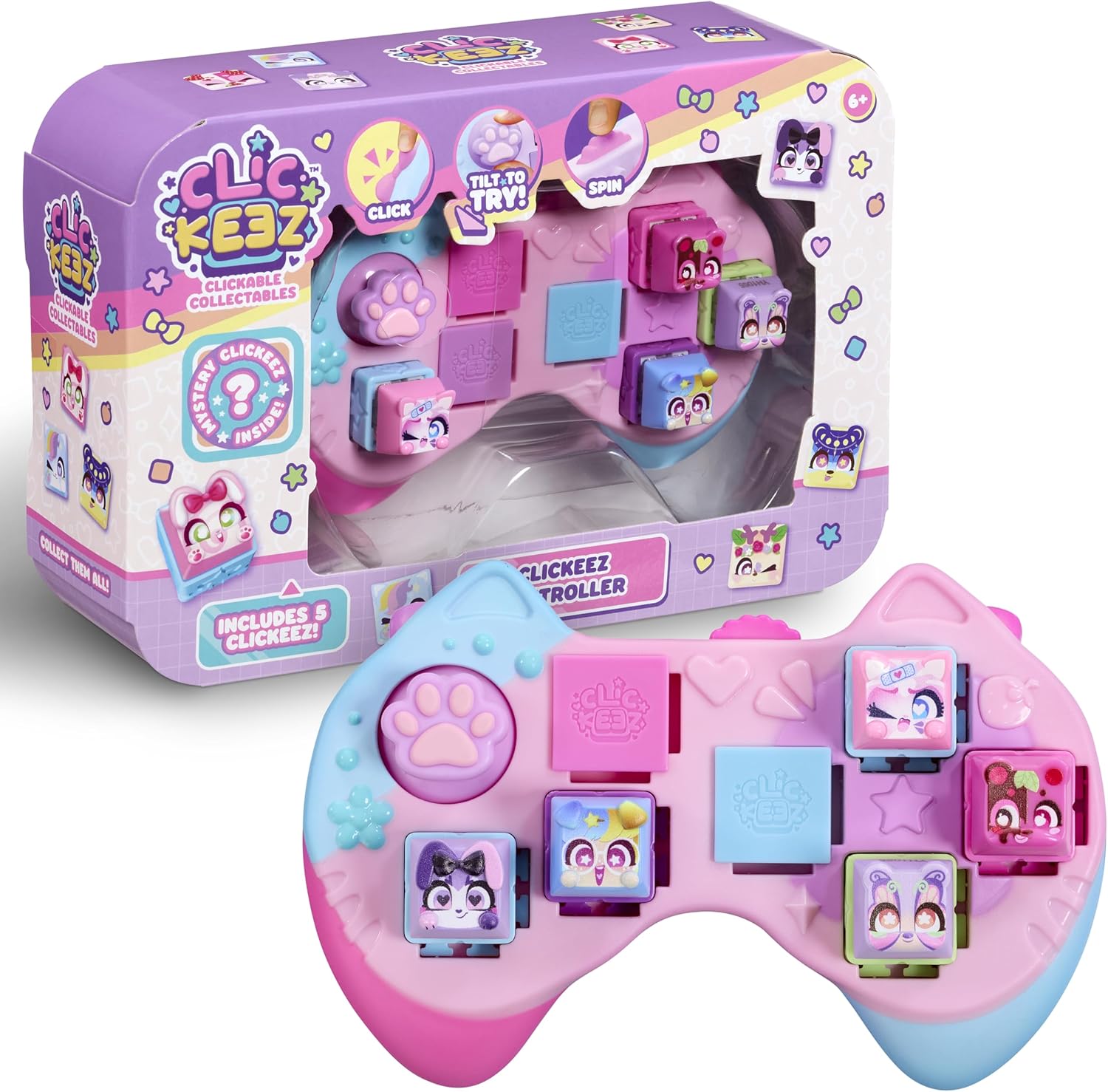 Clickeez Clickee Controller Includes 5 Clickable Keyboard