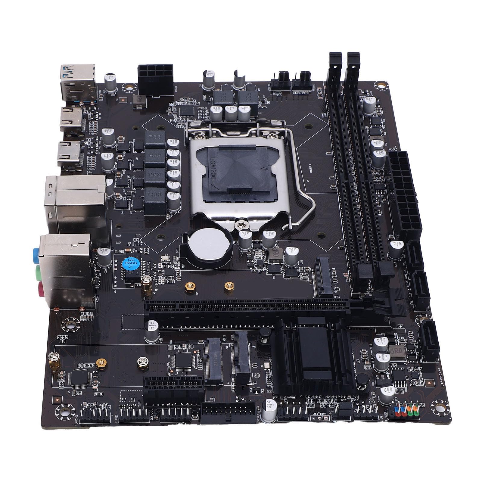Płyta Główna Komputerowa H511, Obsługa 10. 11. Generacji I3 I5 I7 I9, pamięć DDR4 3200 MHz, Płyta Główna PCIE 4 WiFi LAN ATX z, Zaawansowanym Układem i energią cyfrową do Gier o