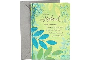 Hallmark Romantic Father's Day Card for Husband | Affectionate Appreciation for Dad