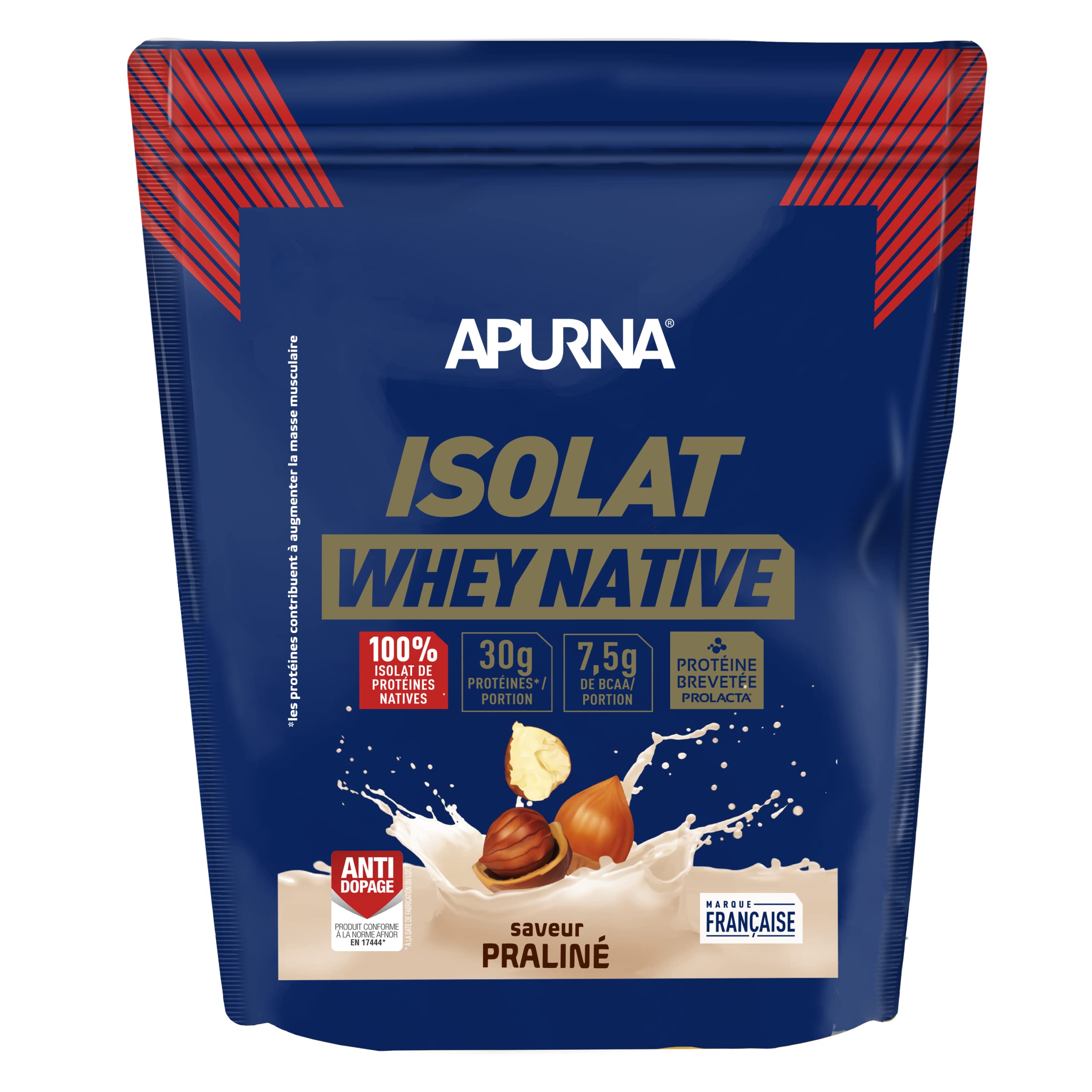 Apurna/Force/Isolat Native/Praliné/Doypack 720g