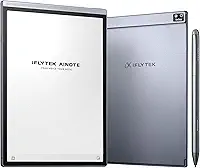 iFLYTEK Pacote AINOTE Air 2 – Tablet de 20,8 cm E Ink AI para anotações com caneta, níveis de pressão 4096, caderno digital com transcrição de voz para texto, suporte a vários idiomas, ideal para