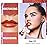 Oulac Moisture Shine Bright Red Lipstick - 2 in 1 Shimmer Lipstick & Lip Balm, Juicy & Glossy Finish, Long Lasting Hydrating, Smooth for Dry, Cracked and Chapped Lips, Vegan 2.2g/0.07oz (S01)