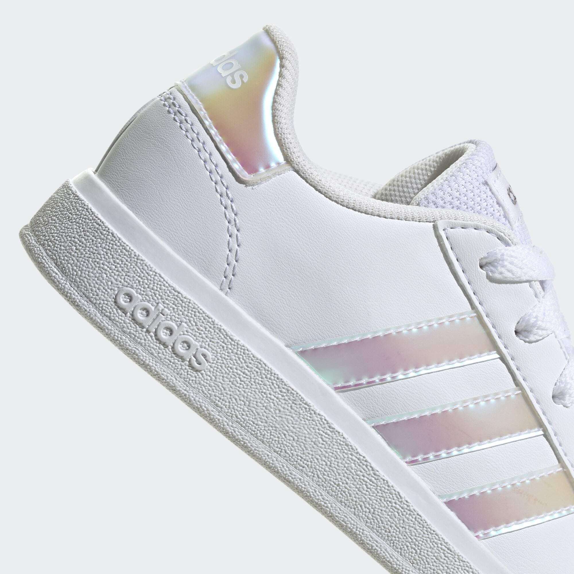 adidas Uniseks - dzieci Grand Court Lifestyle Lace Tennis ShoesButy tenisowe