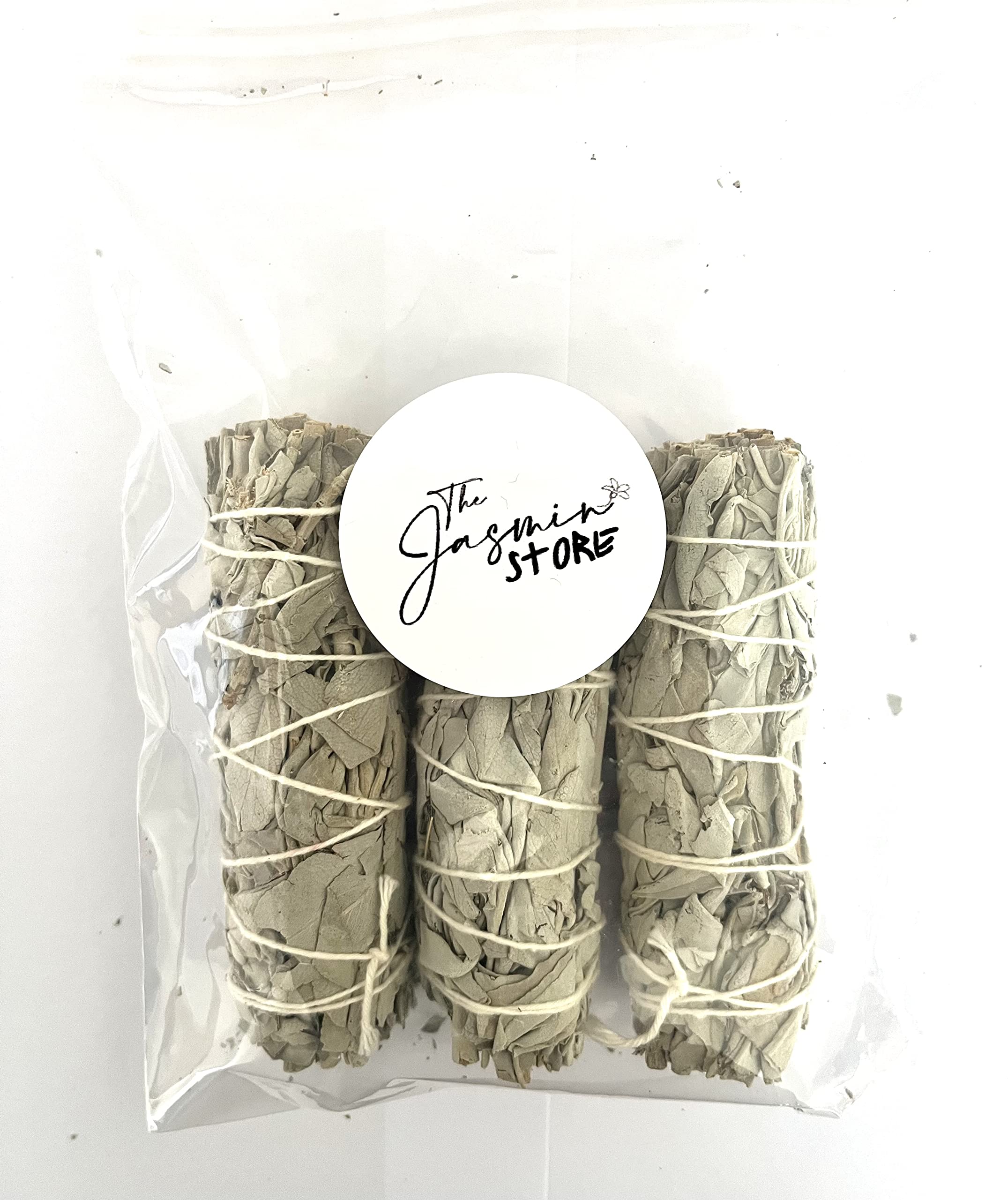 White Sage Bundles - (3 Pack) - Sage Smudge Stick for Home Cleansing & Meditation, 4 Inch Californian Smudge Sticks