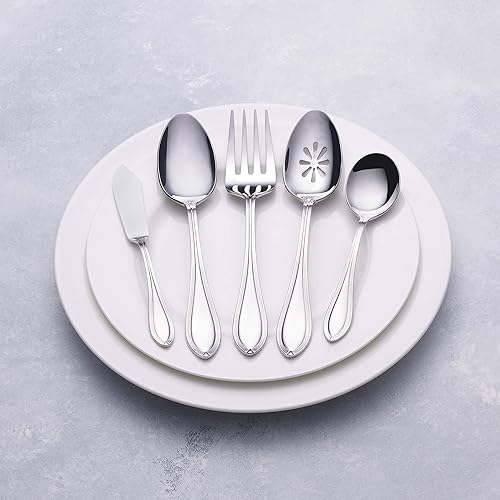 Miniatura 3 de Pfaltzgraff Randall - Juego de cubiertos, 45 piezas, acero inoxidable