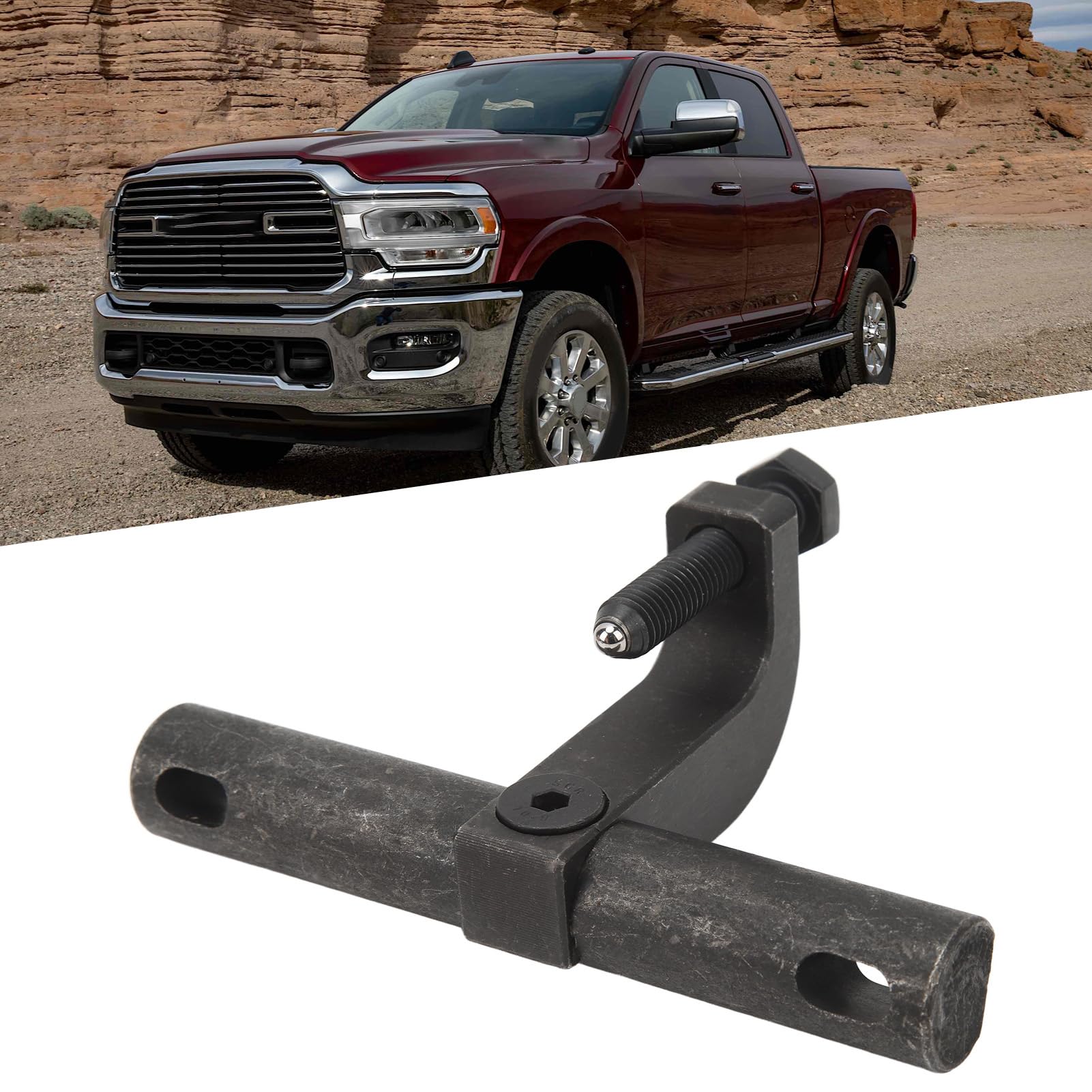 Greensen Valve Spring Compressor POW352003 Carbon Steel Bolt Down Tool for 2500 3500 Easy Access Heavy Duty for 5.7 6.1 6.2 6.4L HEMI