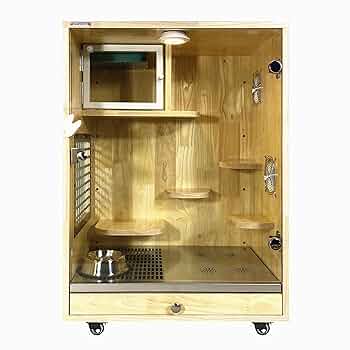 チンチラゲージ　小動物飼育ケージ 高級木製（オーク材） 80㎝[組み立て完成品] 81adZeNMmaL._UF350,350_QL50_.jpg