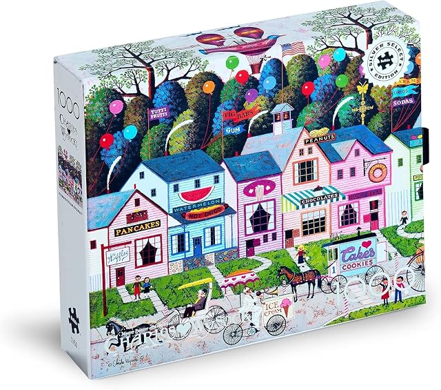 Foto 3 de 5 de Buffalo Games - Silver Select - Charles Wysocki - Charles Wysocki - Rompecabezas de 1000 Piezas para Adultos