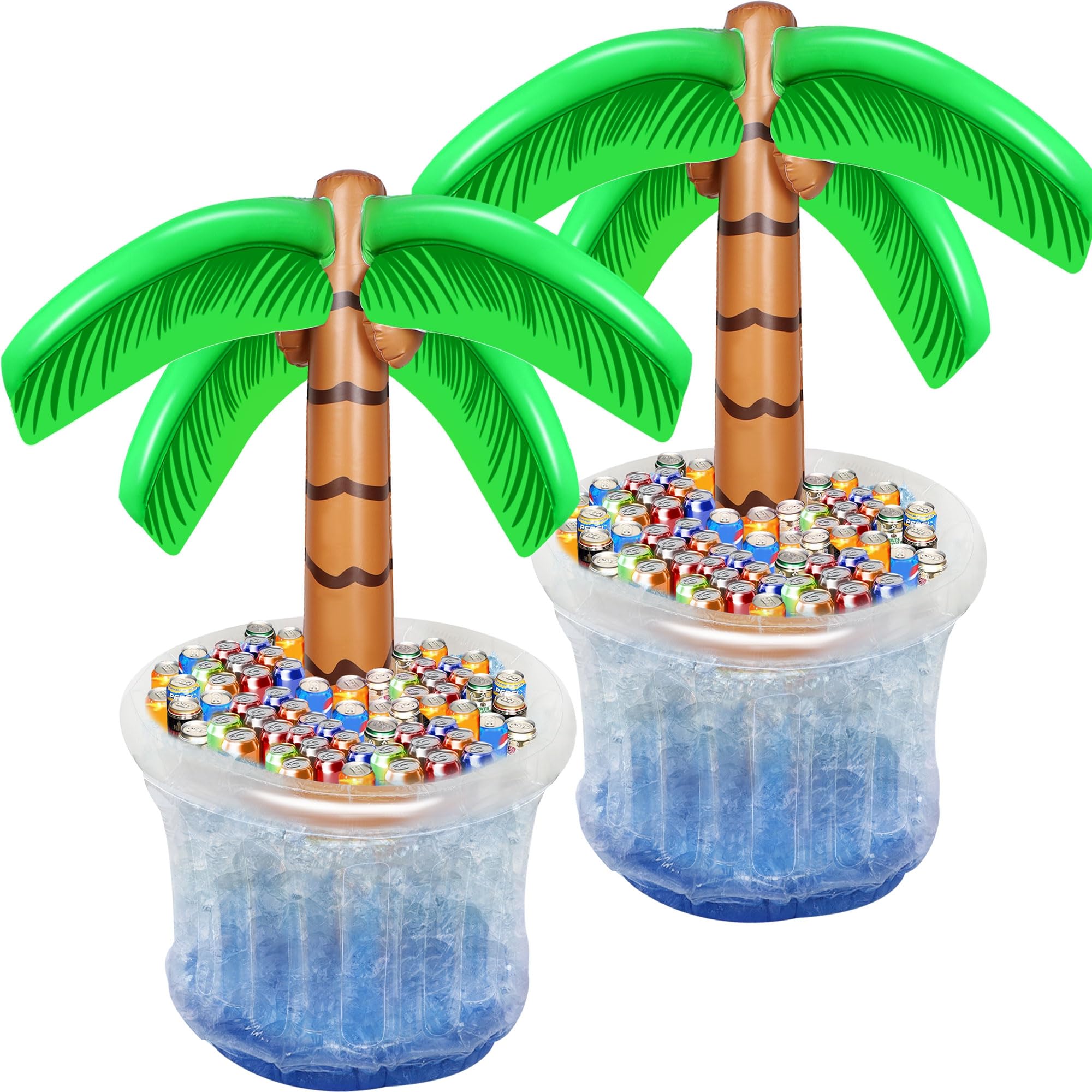 Photo 1 of Zcaukya Inflatable Palm Tree Cooler (2 Pack)
