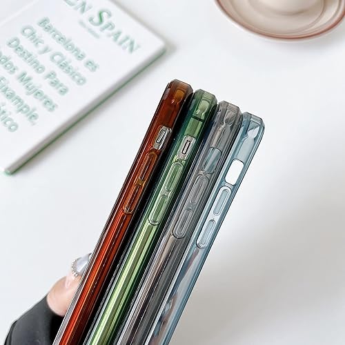 Miniatura 2 de ZTOFERA Funda para iPhone 11 Pro de 5.8 pulgadas, funda protectora de silicona suave transparente a prueba de golpes, color retro, color verde