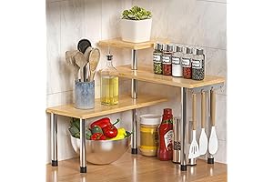 ZHWS Bamboo Shelf Organizer: Enhance Your Space, One Shelf at a Time!