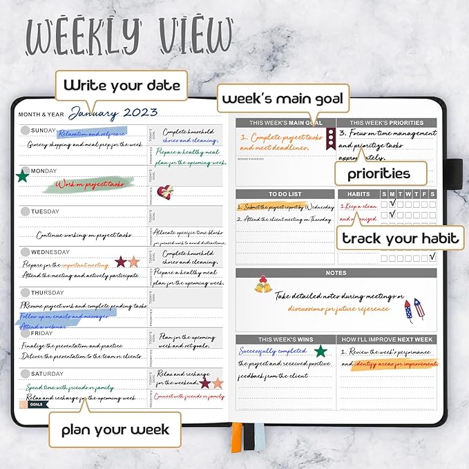 Weekly & Monthly Planner: Date Planning Inspo