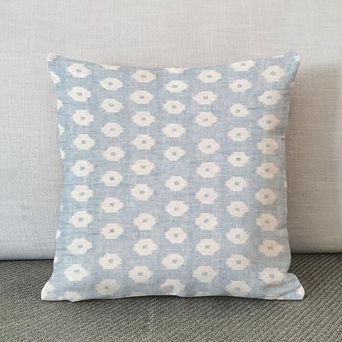 Vista 369 de ArogGeld Chinoiserie - Fundas de almohada escénicas asiáticas, estilo asiático, funda de almohada azul y verde Kelly, funda de cojín para decoración