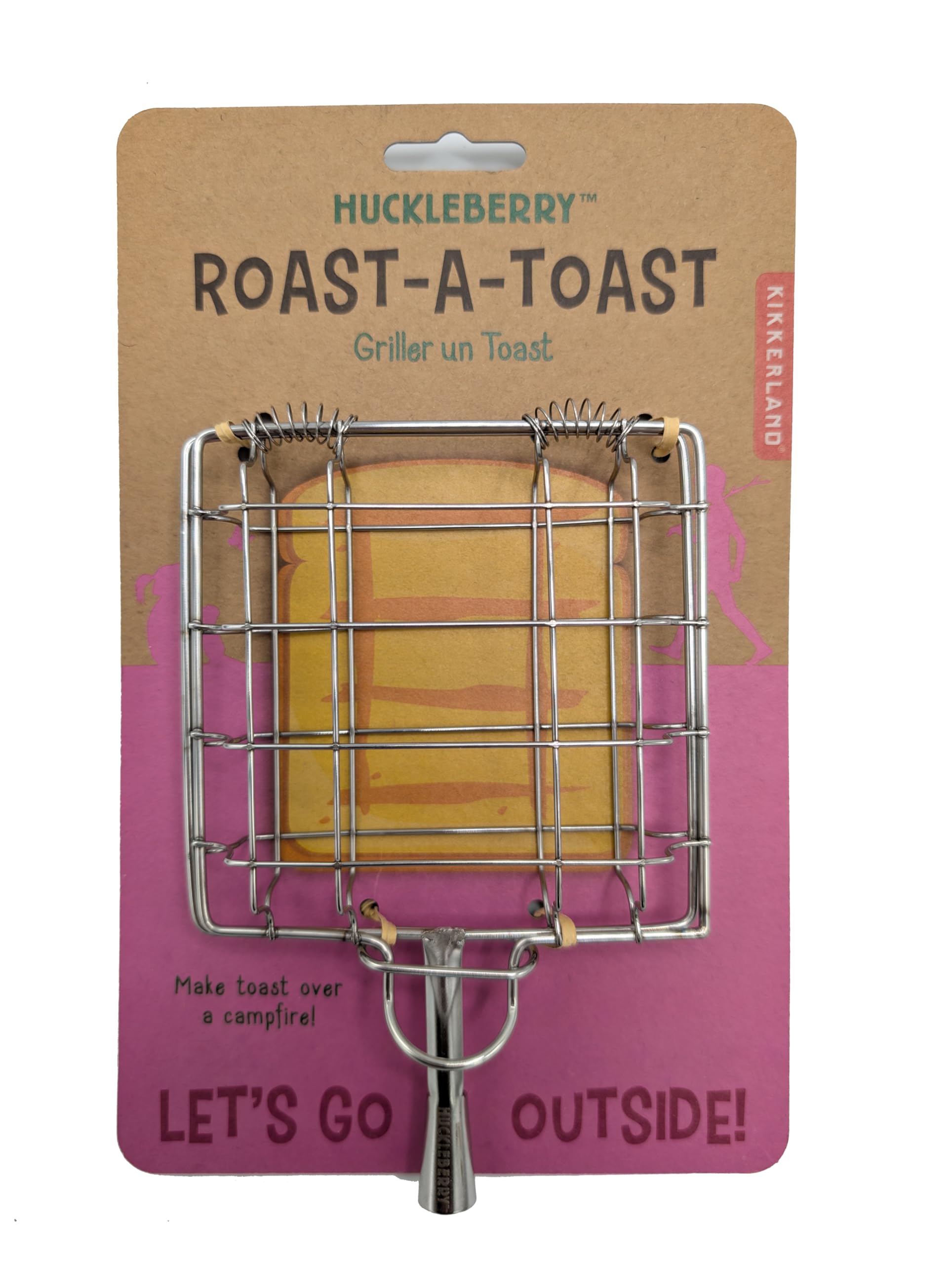 Grille-toast pour enfants et soirées feu de camp en camping matériel de cuisine extérieur