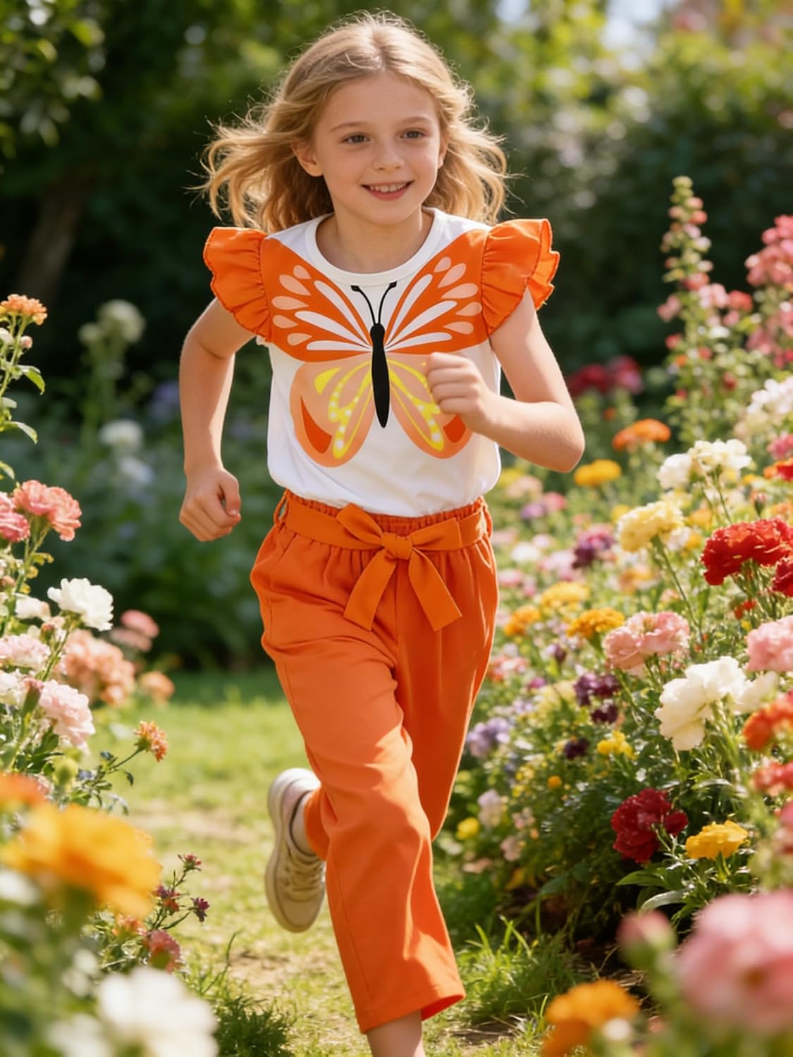 Toddler Kid Girl Clothes Casual Ruffle