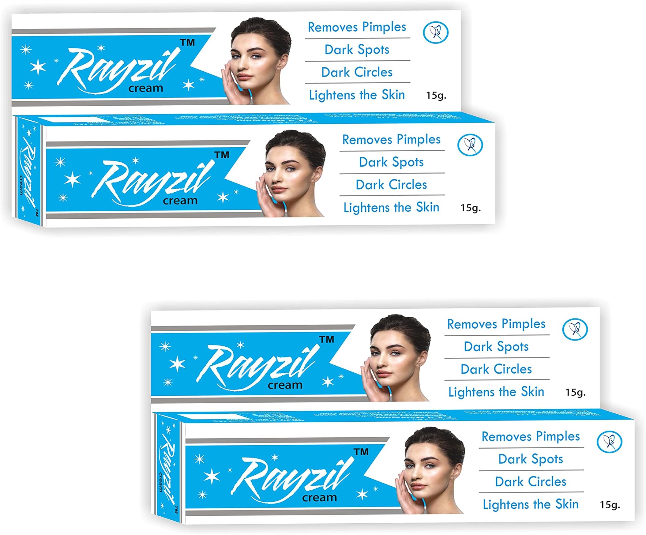 Pimple Remove, dark spot , acne Cream,.(2 x 15 g)