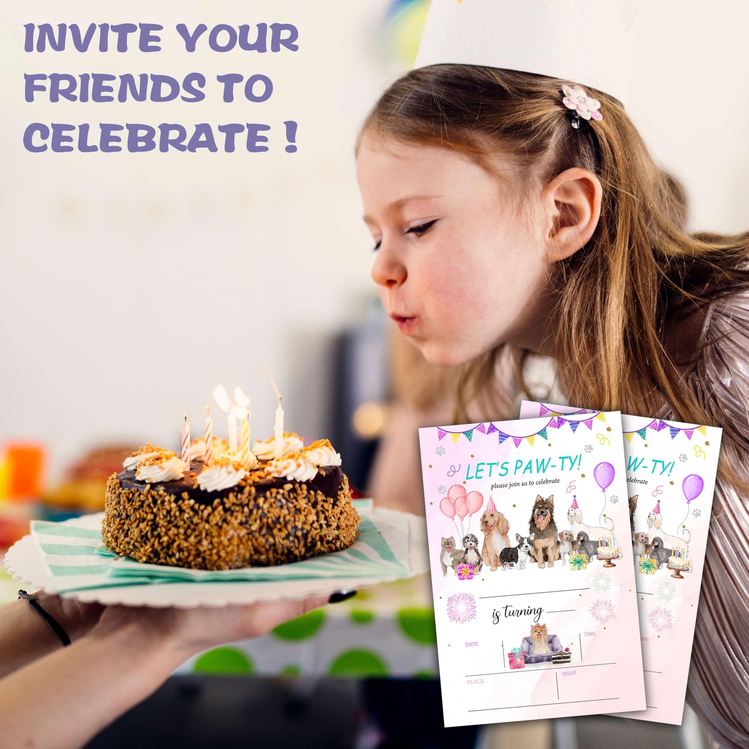 Dog Party Invitation Ideas Dog Birthday Invitation Puppy Dogs Invite