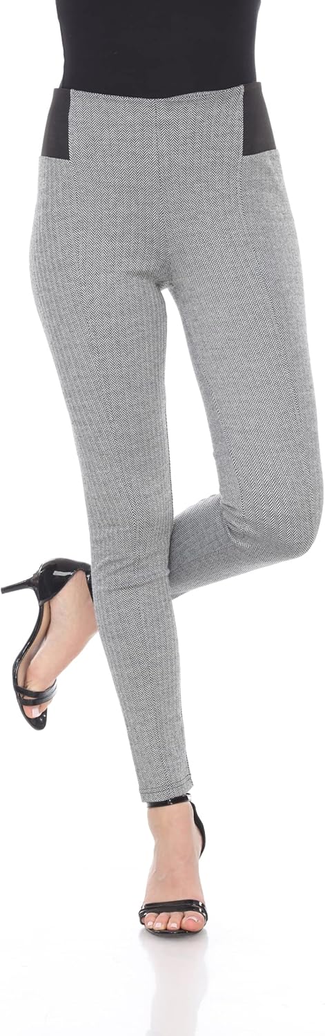 white mark Jacquard Slim Pants - Grey Row