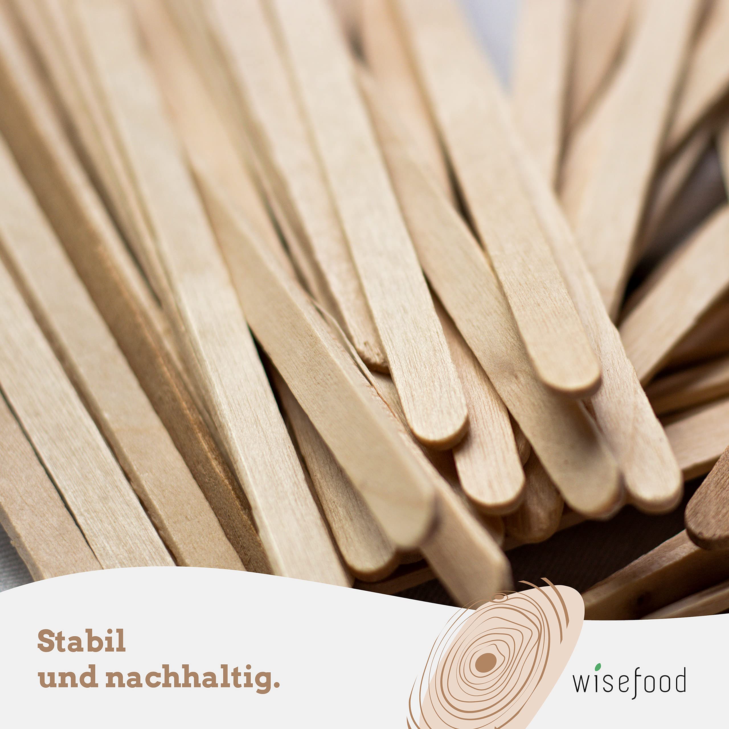 Houten roerstaafjes 11 cm - Koffie accessoires | Café du Jour