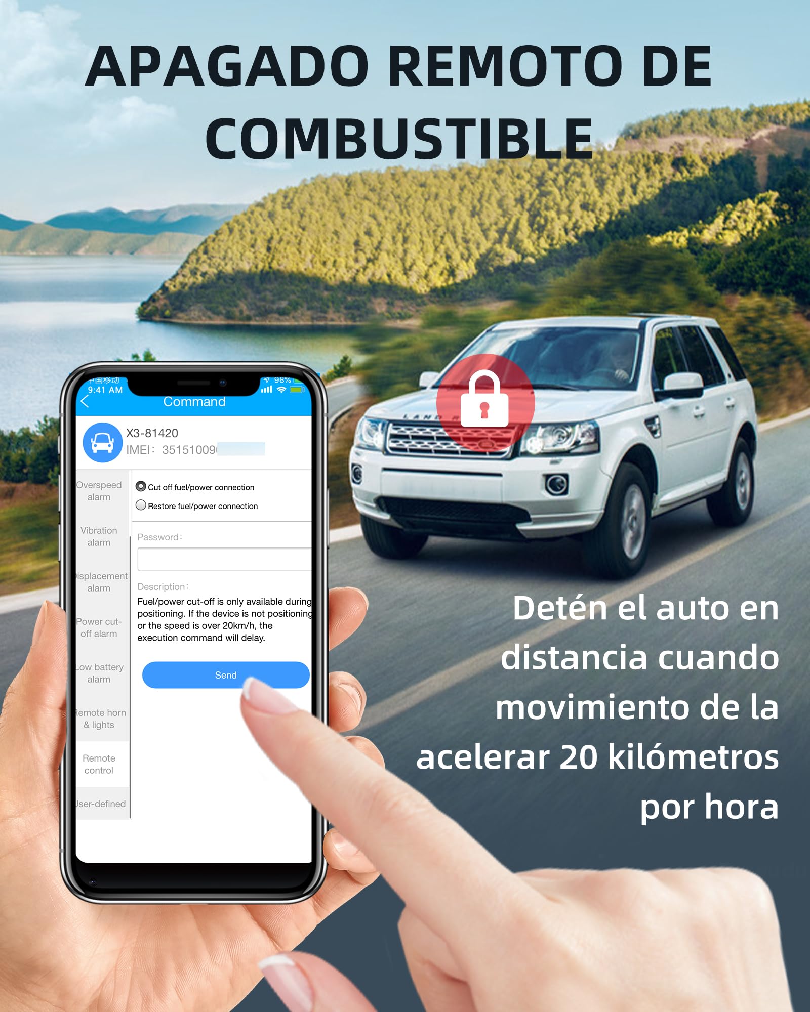 ADAS Dashcam Cámara Coche WiFi 4G Frontal e Interior, Monitor Remoto, Vídeo en Vivo, Cámara de Salpicadero Dual para Coche 1080P con GPS, Sensor G, Corte de Combustible, Llave SOS - JC261P