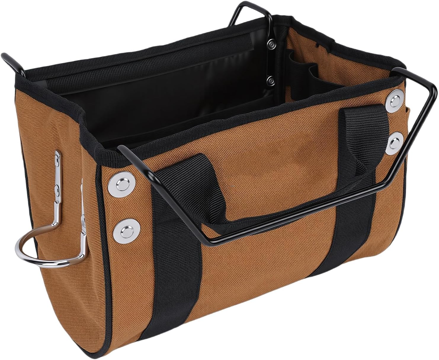 Ladder Tool Bag, Oxford Fabric Tool Holder with Multiple Compartments and External Pocket, for Home Maintenance and Professional Use