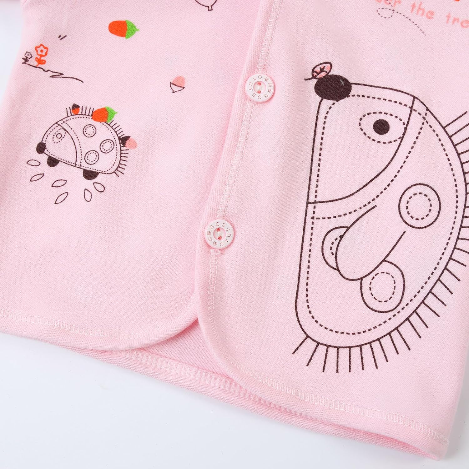 Unisex Baby Clothes 5 Piece Layette Sets Cotton Newborn Clothes Gift Set For 0-3 Months image 4