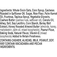 Vista 3 de Nature Valley Barras de granola, nueces dulces y saladas, anacardos, 12 unidades, 14.4 onzas