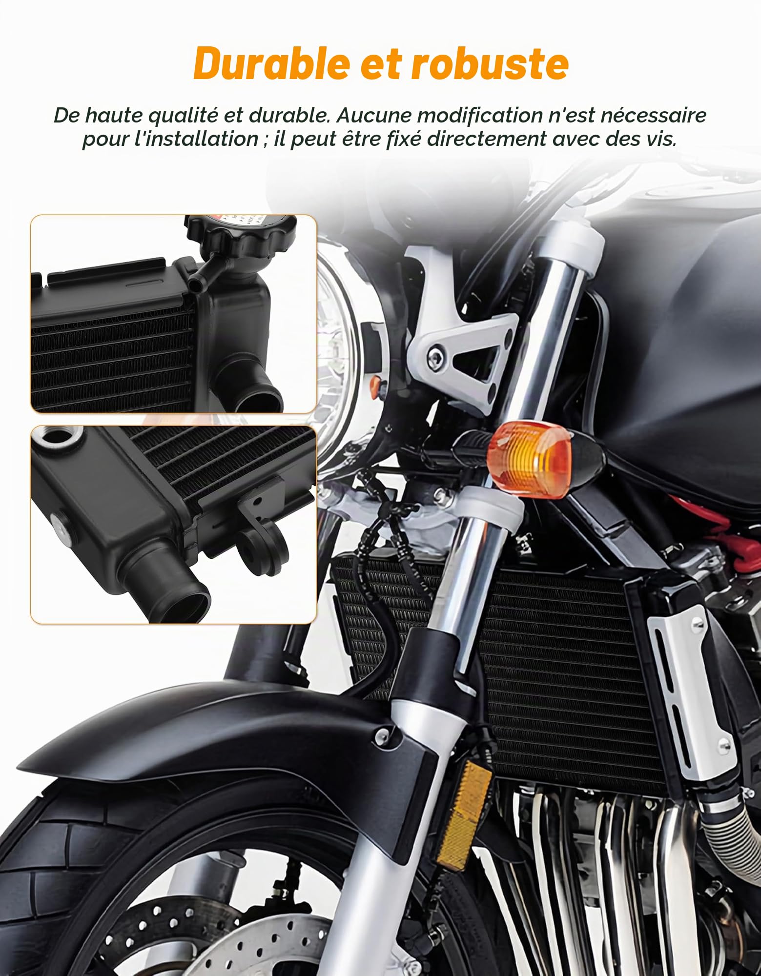Moto Radiateur Adapté pour CB600F Hornet 1998-2006