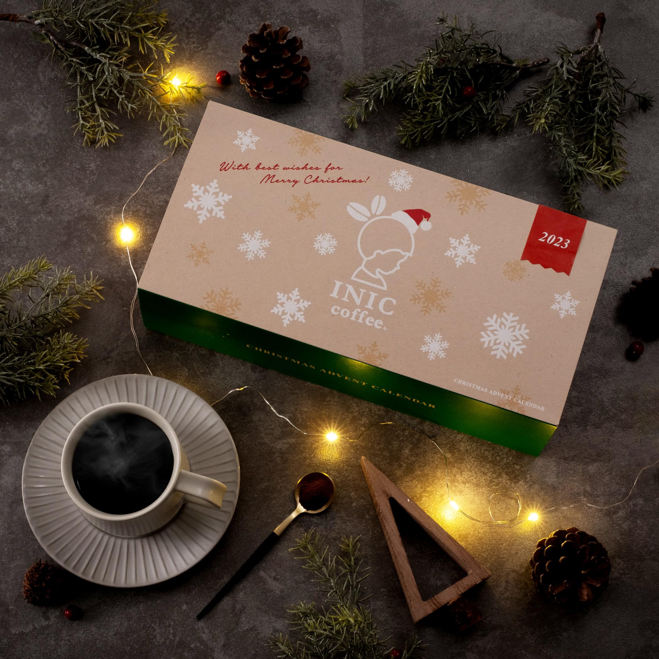 Amazon | INIC coffee アドベントカレンダー クリスマス 【パウダー 