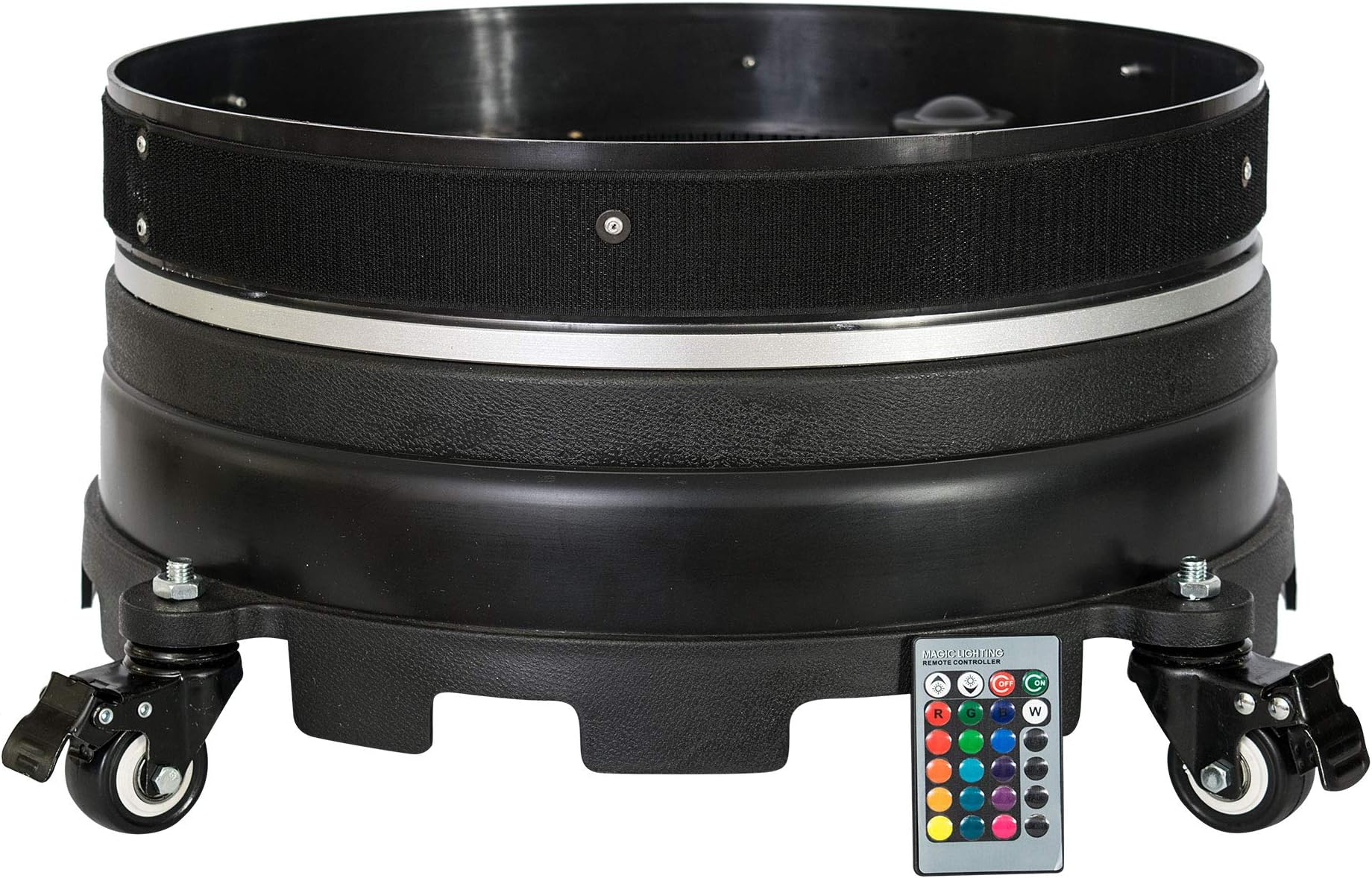 XPOWER BR-18LZ Air Column Blower for Inflatable Pillars with LED Lights and Rotating Tray, Black