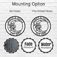 Vista 90 de Wedding Gifts for Couples 2025, Personalized Metal Name Signs, Custom Name Signs, Custom Family Name Sign, Last Name Sign, Monogram Letters Wall