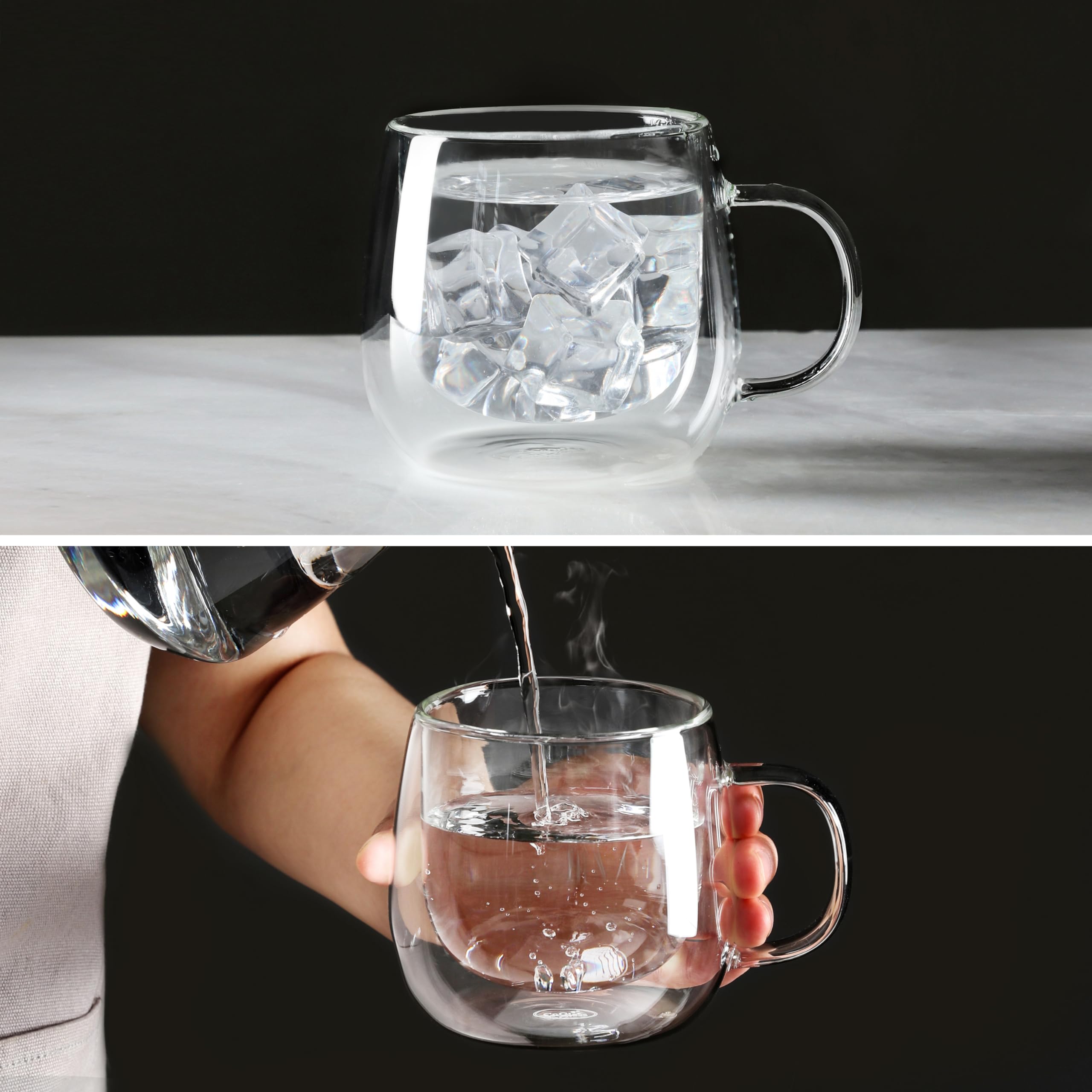 Amazon.co.uk: CnGlass: GLASS MUGS
