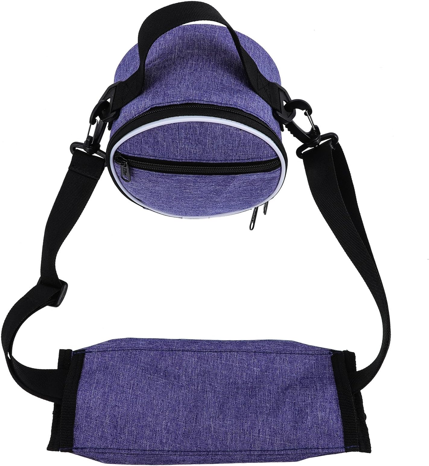 Tongue Drum Storage Bag Carrying Case with Strap for 15cm Diameter Drum, Portable Music Instrument Holder Pouch for Home and Travel