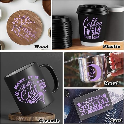 Miniatura 70 de VINYL FROG Rollo de vinilo adhesivo verde oliva de 12 pulgadas x 10 pies, vinilo verde oliva para manualidades, vinilo permanente verde mate