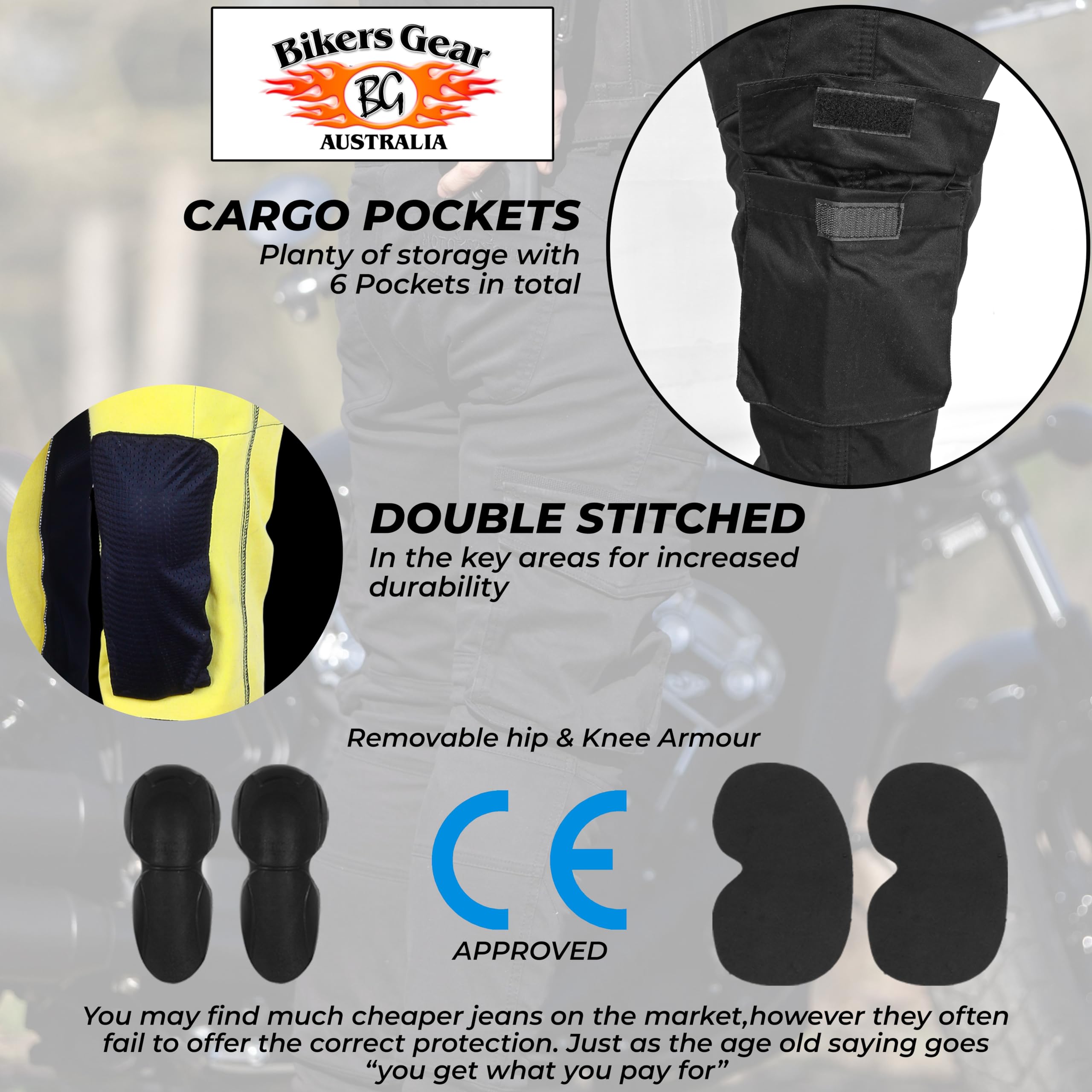 Bikers Gear Australia Ct2014bk - Cargo - Mixte