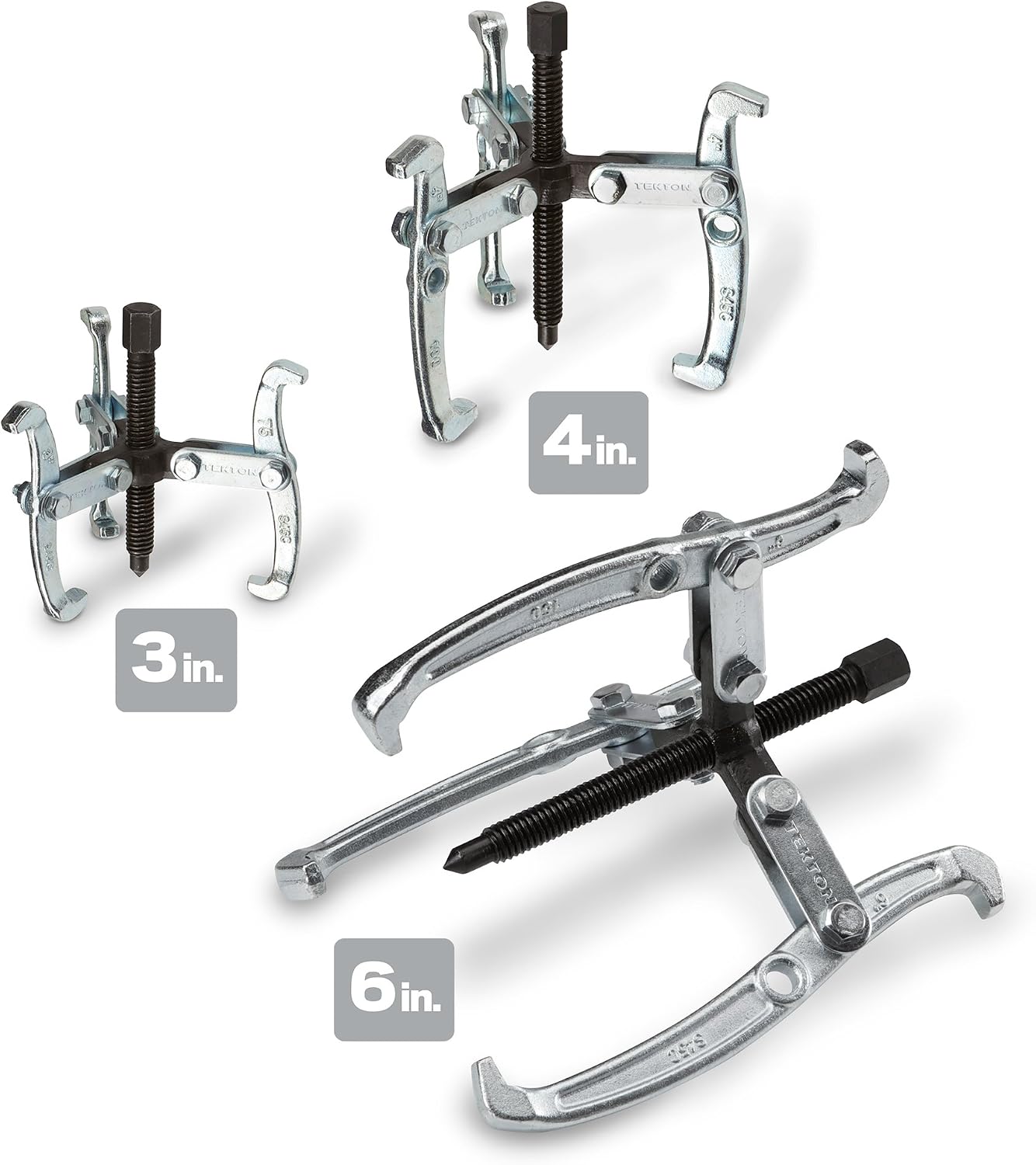 TEKTON 5696 Gear Puller Set, 3-Piece