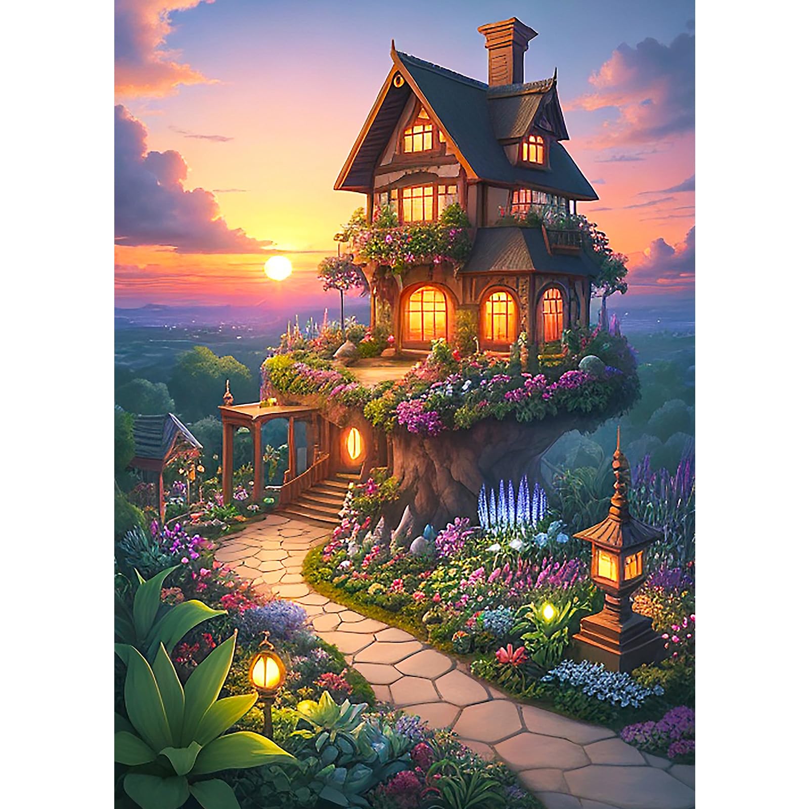 MOJIGE Puzzle 1000 Teile Erwachsene