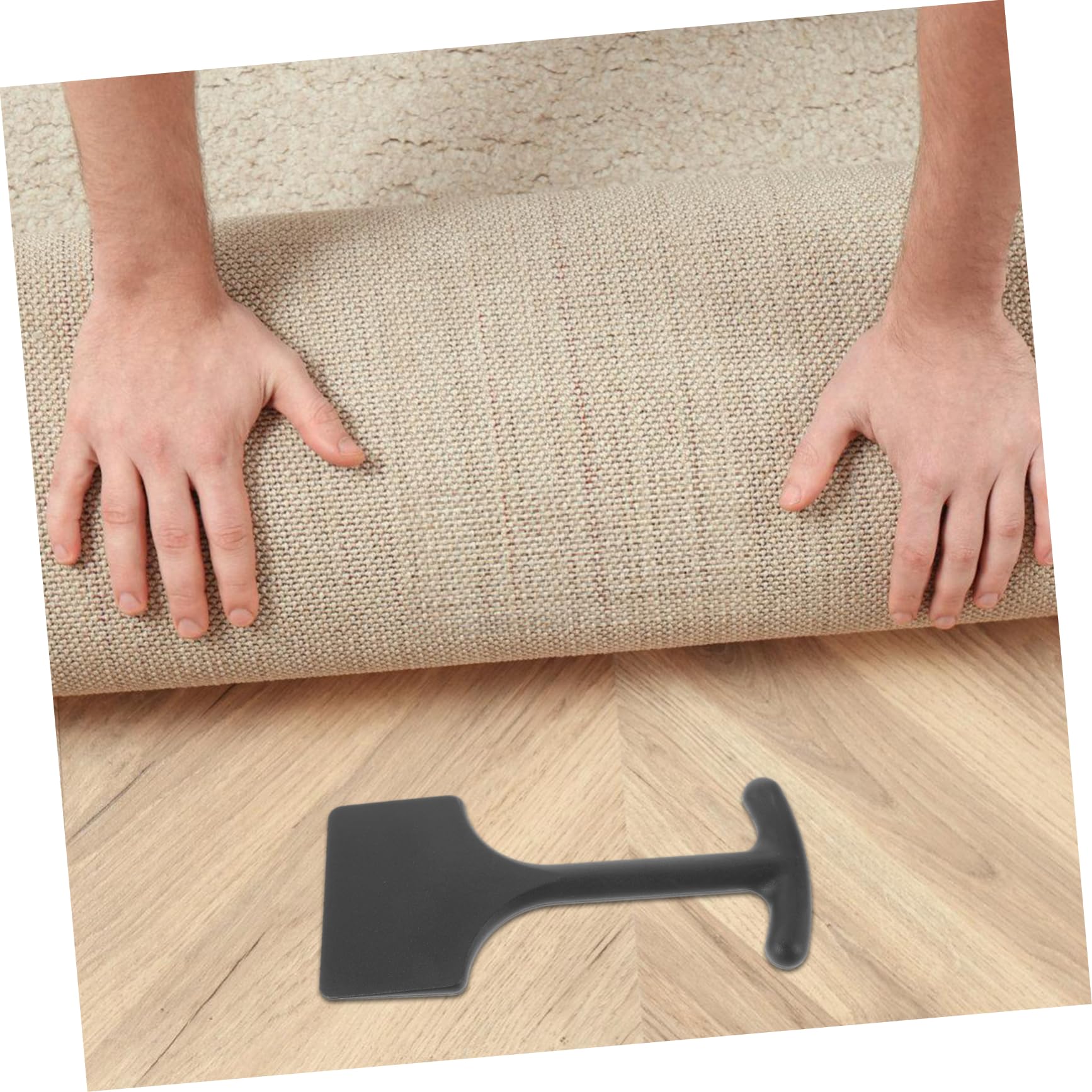 Outil de Fixation Tapis Sol en Plastique pour Pose de Moquette, Confortable et Pratique, pour Espaces Commerciaux