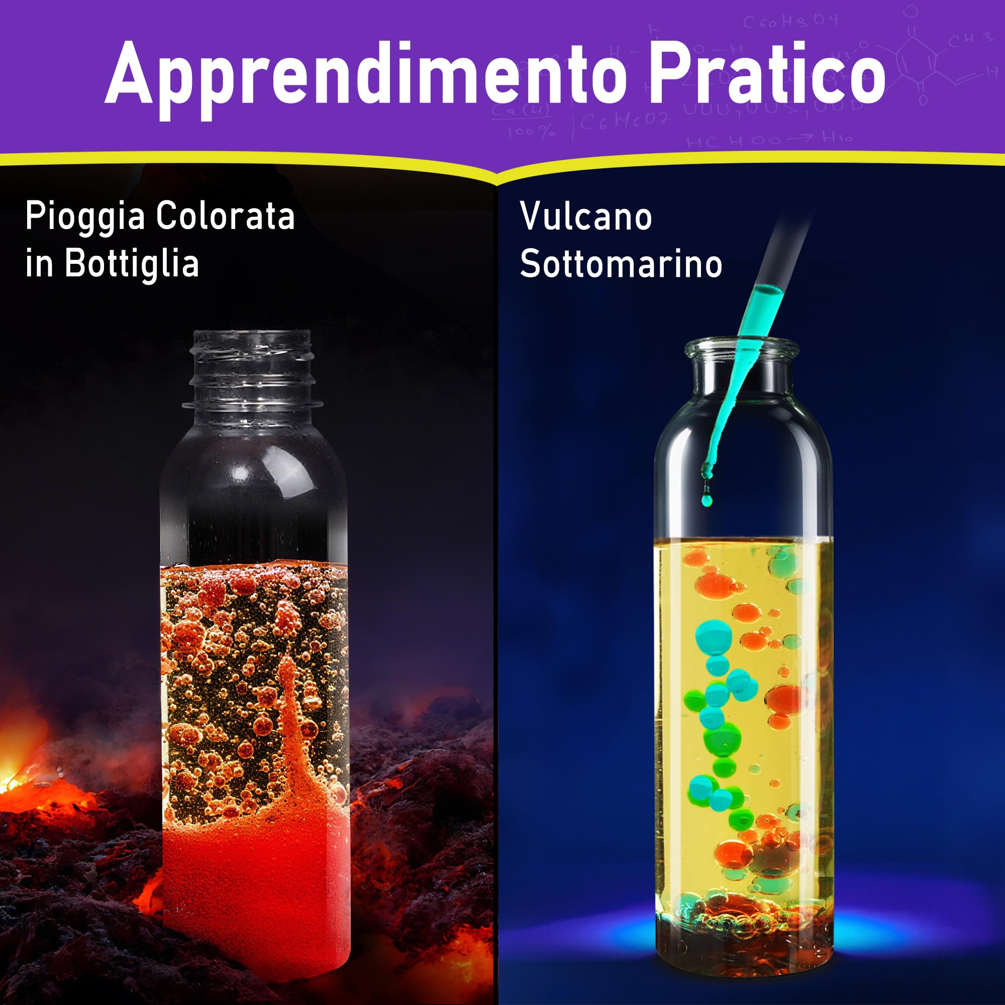 BenBen Esperimenti per Bambini dai 6 Anni in su, Esperimenti Scientifici per Bambini, Set Completo, Regalo Giocattolo per Ragazzi e Ragazze