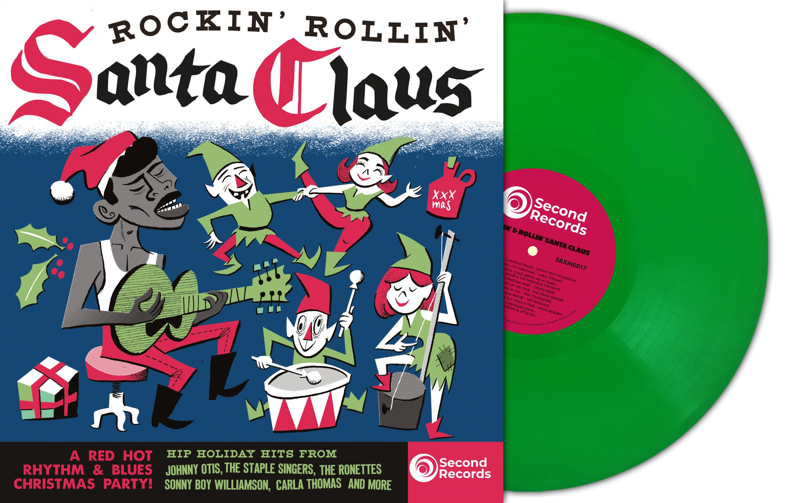 Vinyl Castle Rockin' Rollin' Santa Claus