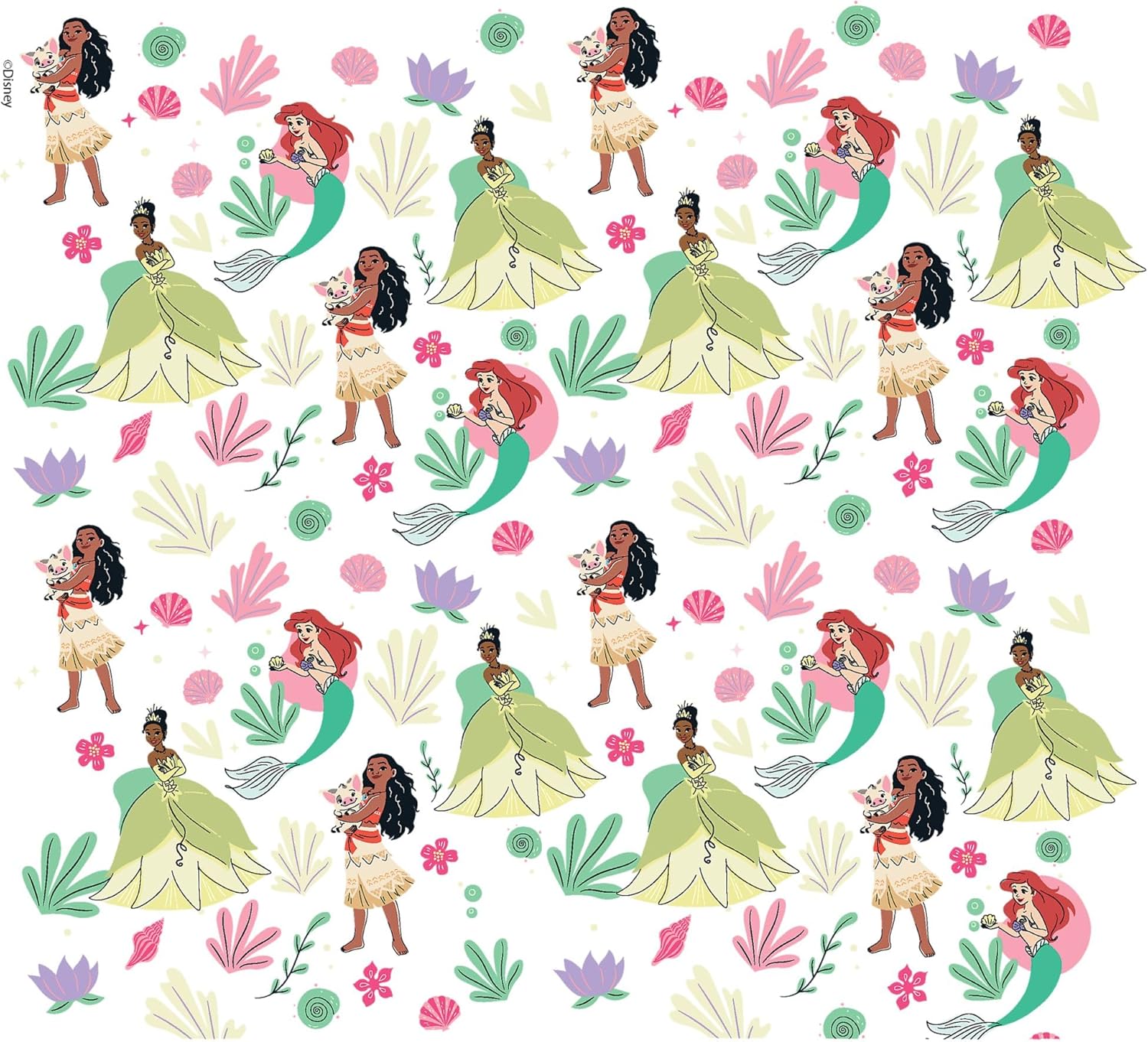 Tervis Venture Lite Disney - Princess Paradise Made in USA Double Walled Insulated Tumbler Travel Cup Keeps Drinks Cold & Hot, 24oz Water Bottle, Classic - Image 2