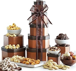 Broadway Basketeers Gift Basket – Gourmet Snack & Chocolate Food Gifts Christmas Holiday, Women, Men, Family, Thank You, Care Package for College & Teachers – Corporate Kosher