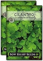 Vista 7 de Sow Right Seeds - Semillas de cilantro para plantar - Paquete de reliquia sin OMG con instrucciones para cultivar un jardín de hierbas de cocina