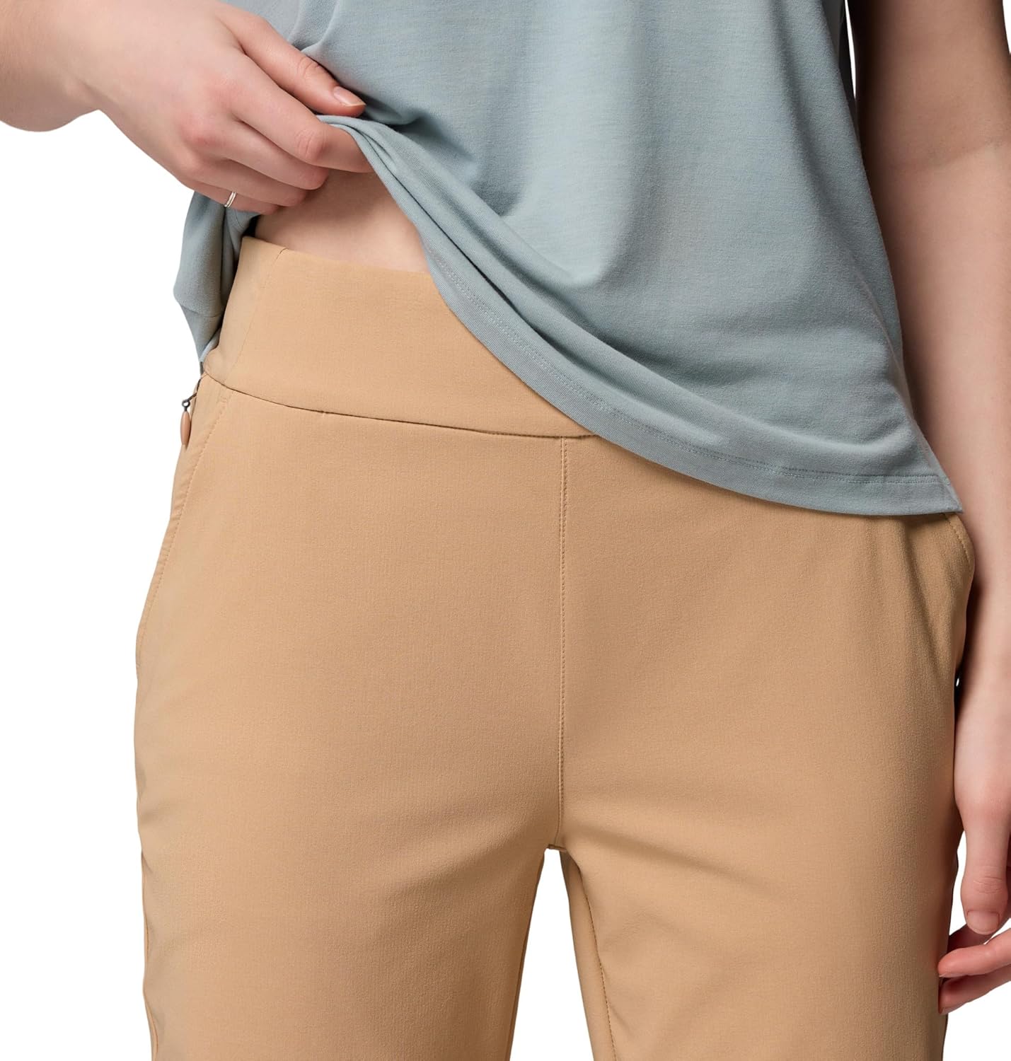 Columbia Womens All Seasons Slim Pull-On Pant, Canoe, Large x S - Image 4