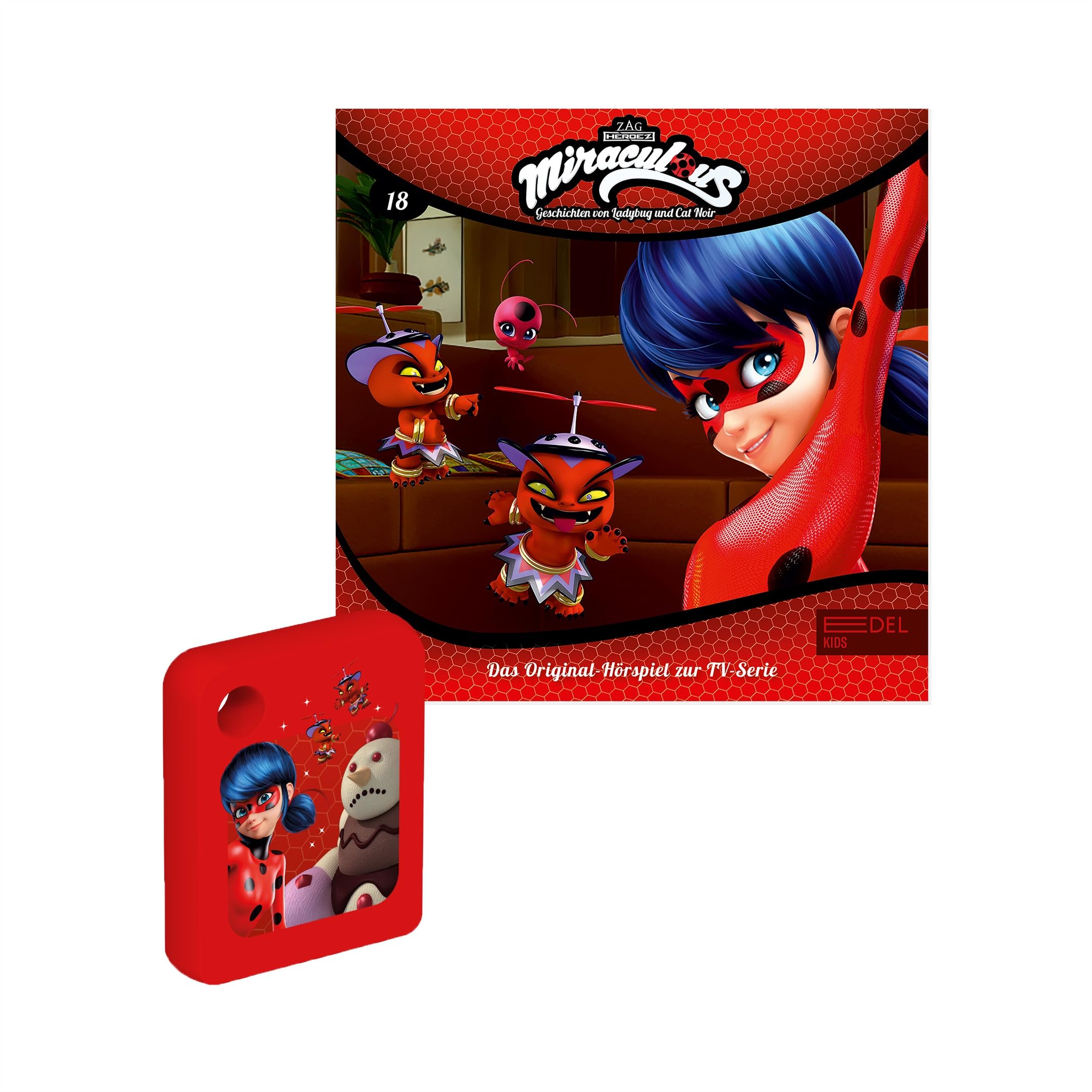 Galakto Audio Token: Miraculous - Der Glaciator & Außer Rand und Band, Radio Play for Children from 6 Years, Playing Time Approx. 42 Minutes