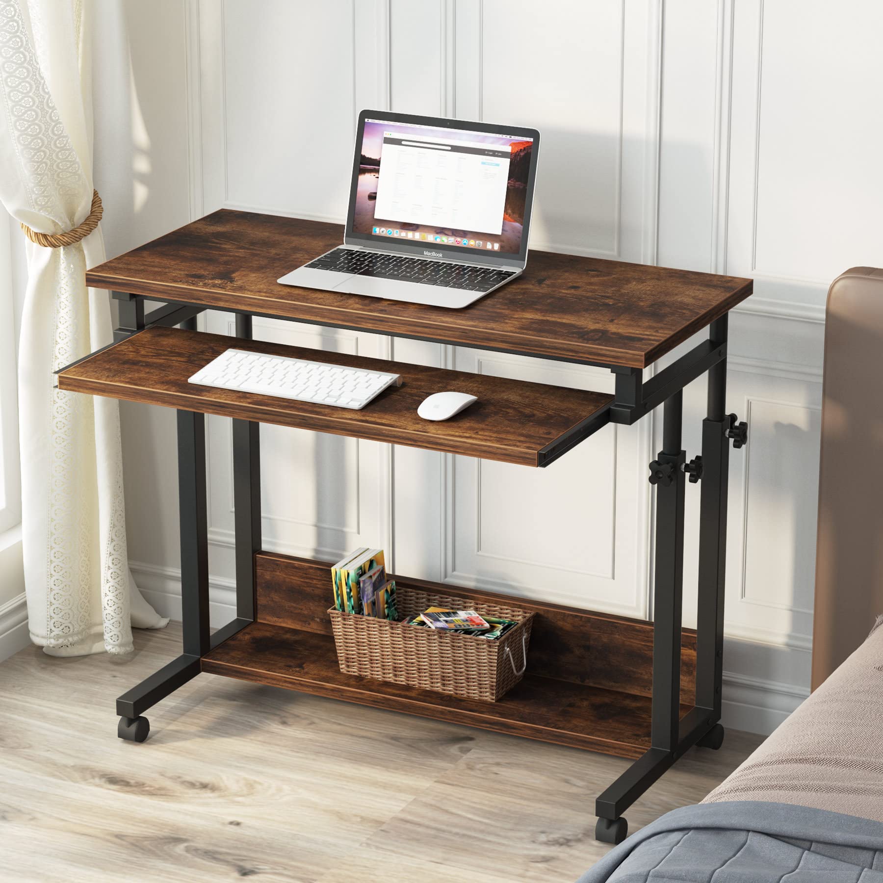 Tribesigns Portable Desk for Sofa and Bed, Height Adjustable Laptop