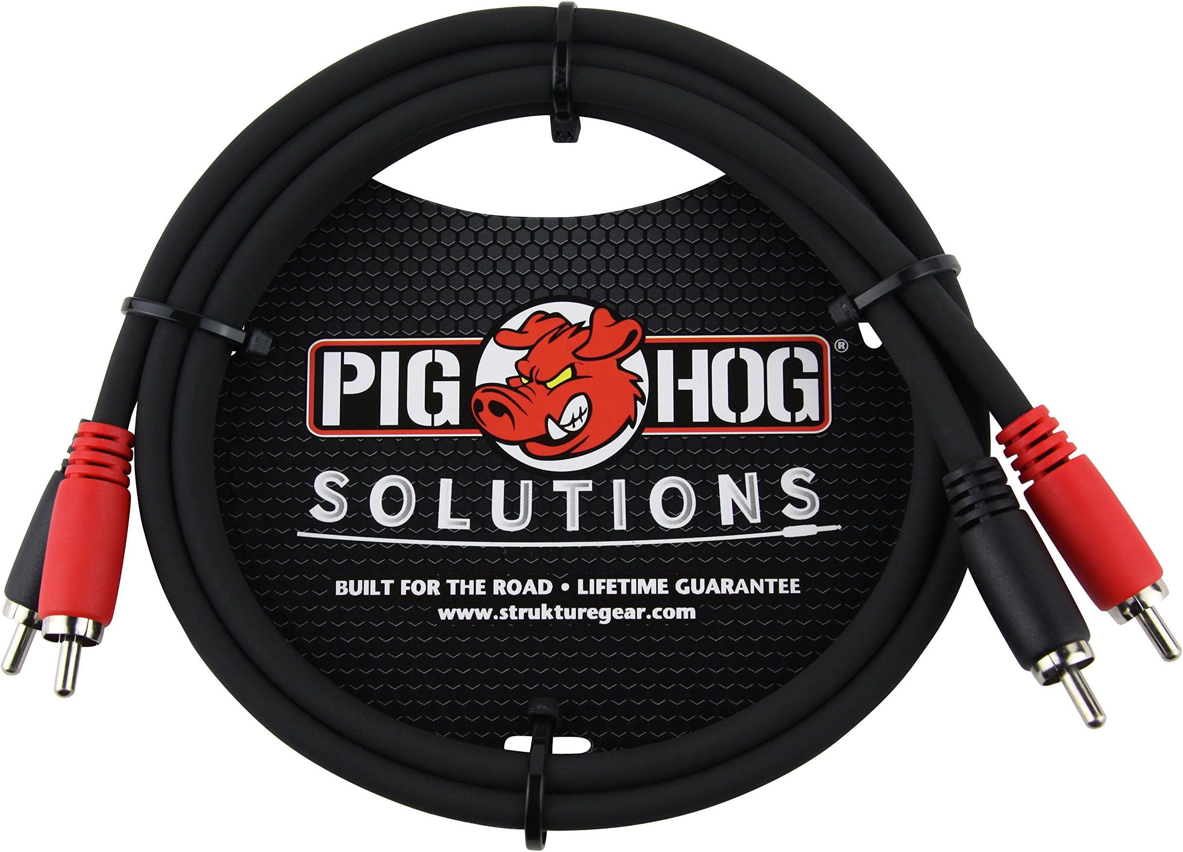 Pig Hog Dual Cable, 3 feet, (PDRCA03)