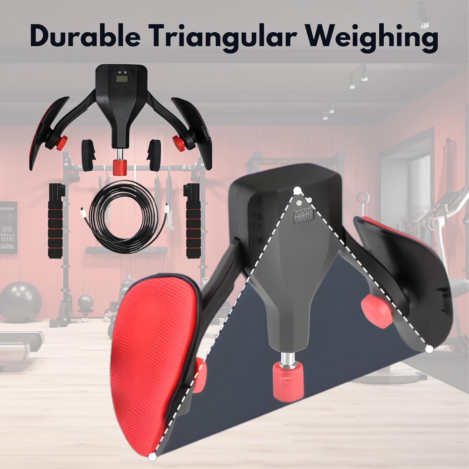 Adjustable Inner Thigh Exerciser for Women and Men 0 to 110 lbs Resistance Hip and Leg Workout Trainer Compact Home Fitness Equipment for Thigh Glute Core and Arm Training