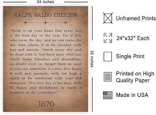 Miniatura 246 de Poster Master Póster de Robert Louis Stevenson - Impresión de The Good and the Evil - Arte de citas de recuperación - Regalo para él, ella -